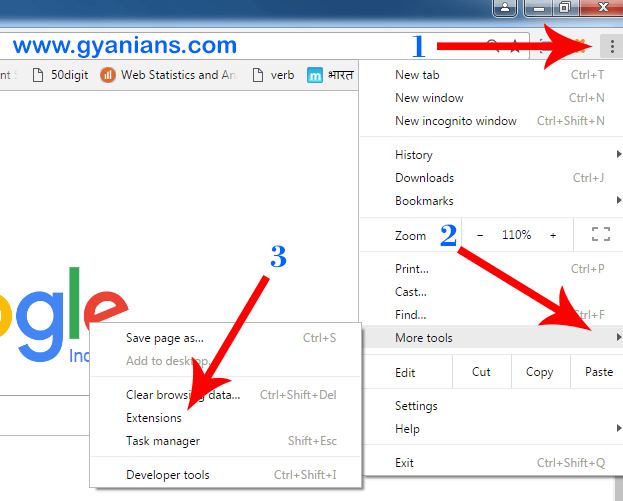 Best Google Chrome Extensions step 1