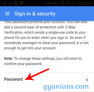 How to change GMAIL password (gmail ka password kaise change kare)