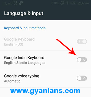 google indic keyboard hindi