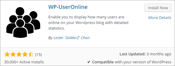 WP-Online User Plugin