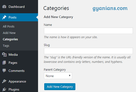 add new category