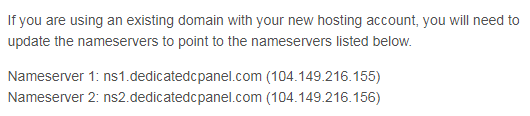 nameservers email