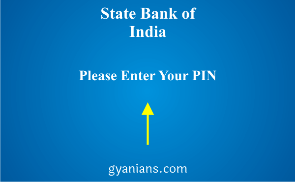 change registered mobile number using ATM step 2